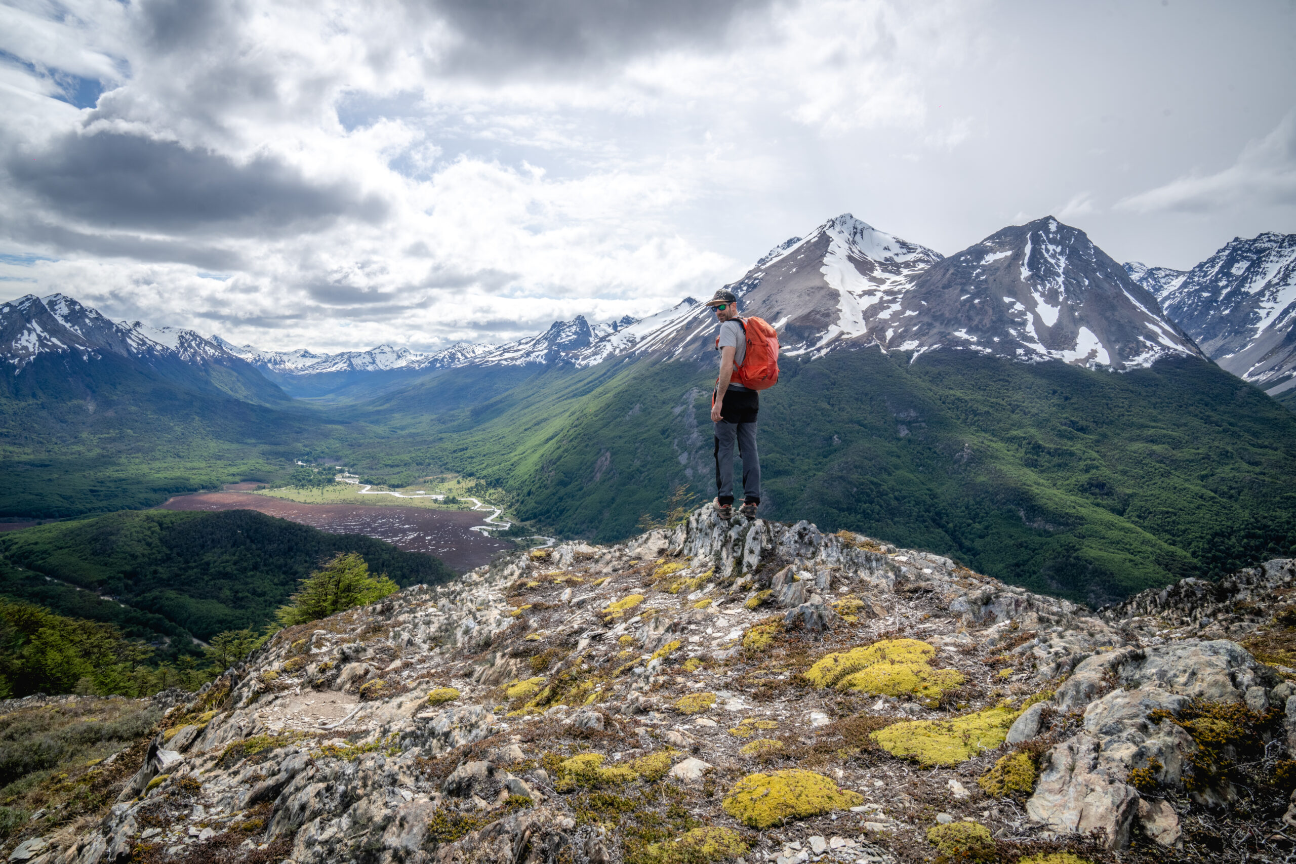Trekking in Patagonia with a guide