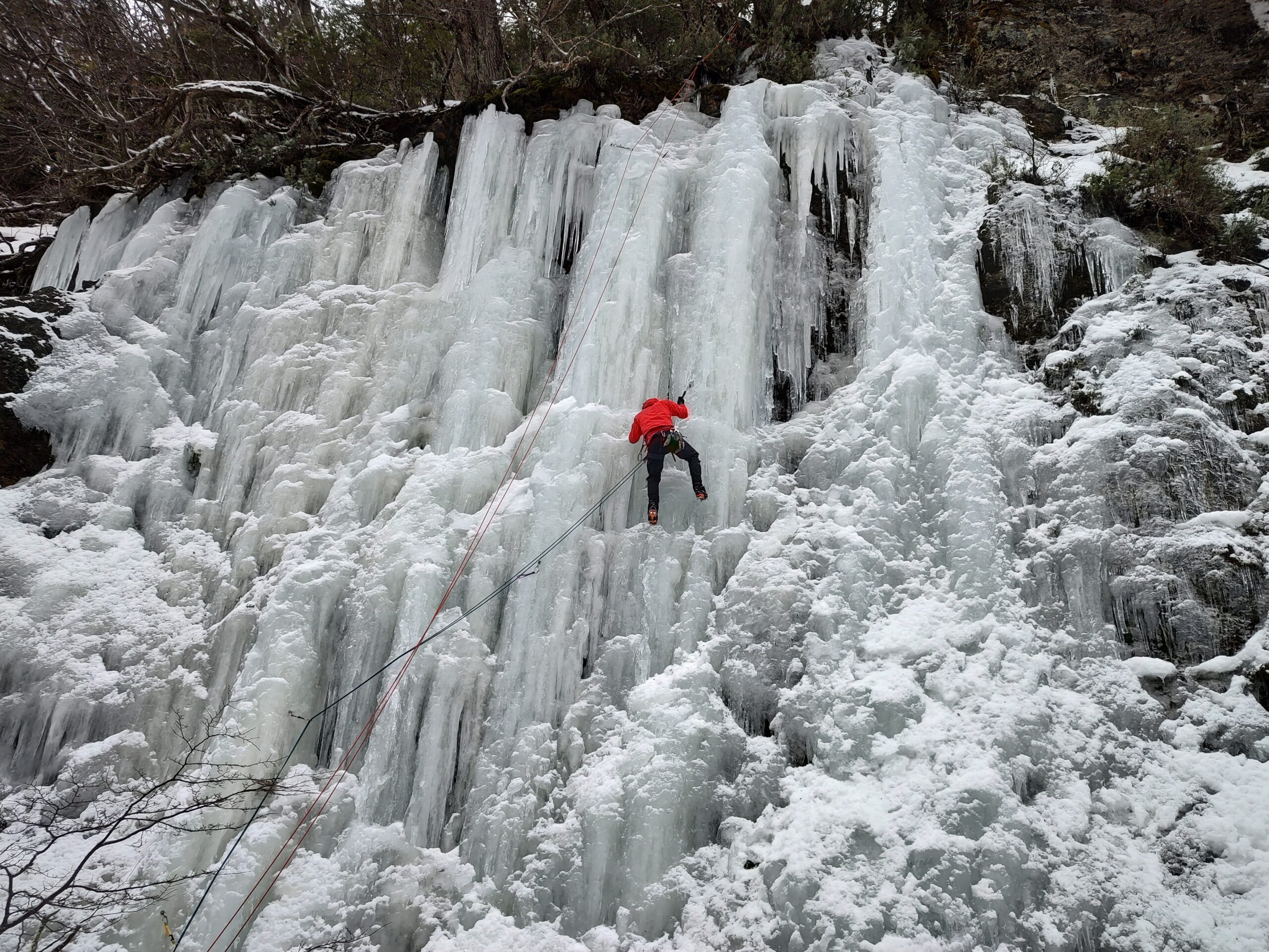 Ice climbing in Patagonia Ushuaia
