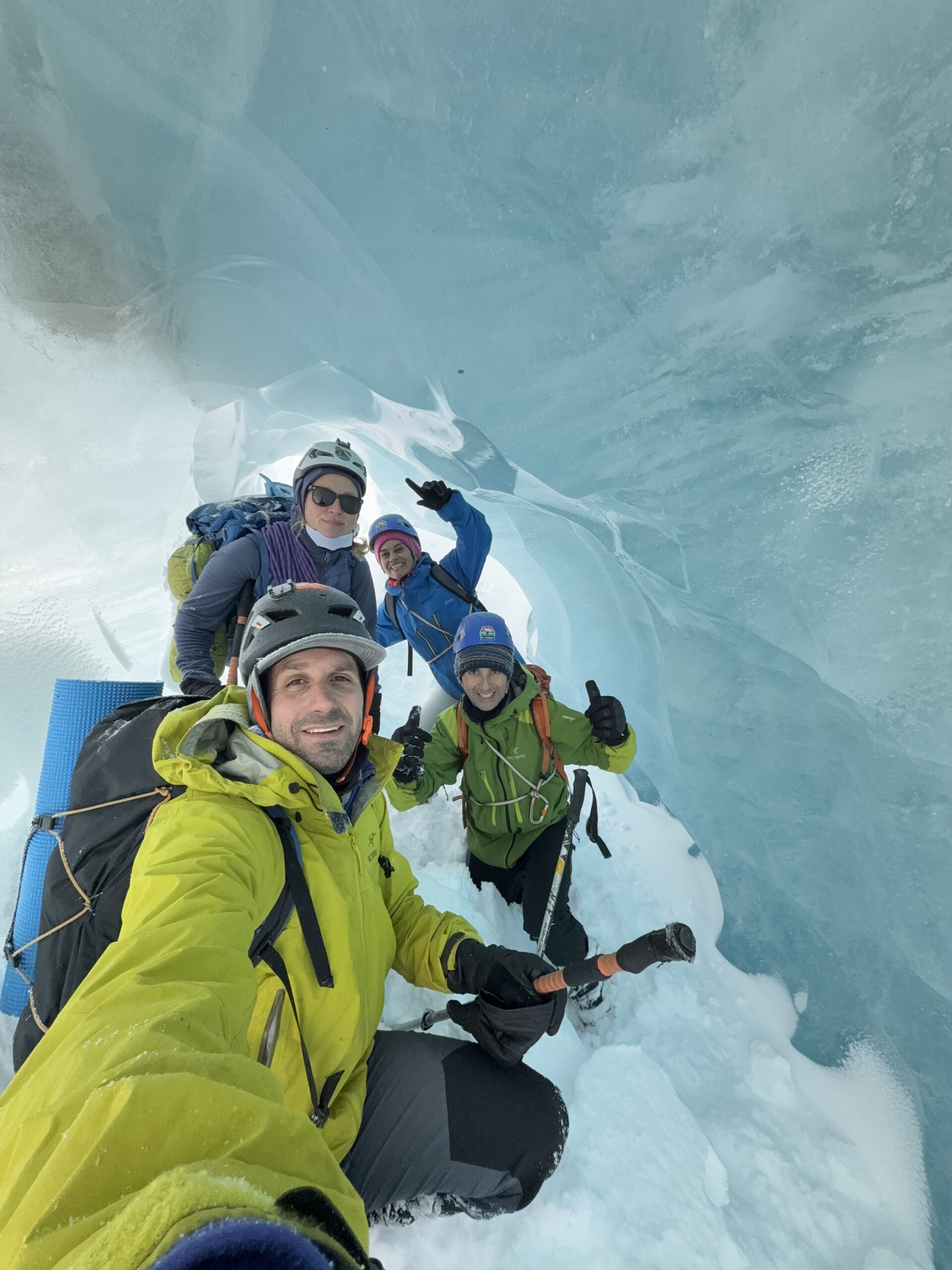 Ojo del Albino Glacier Trekking
