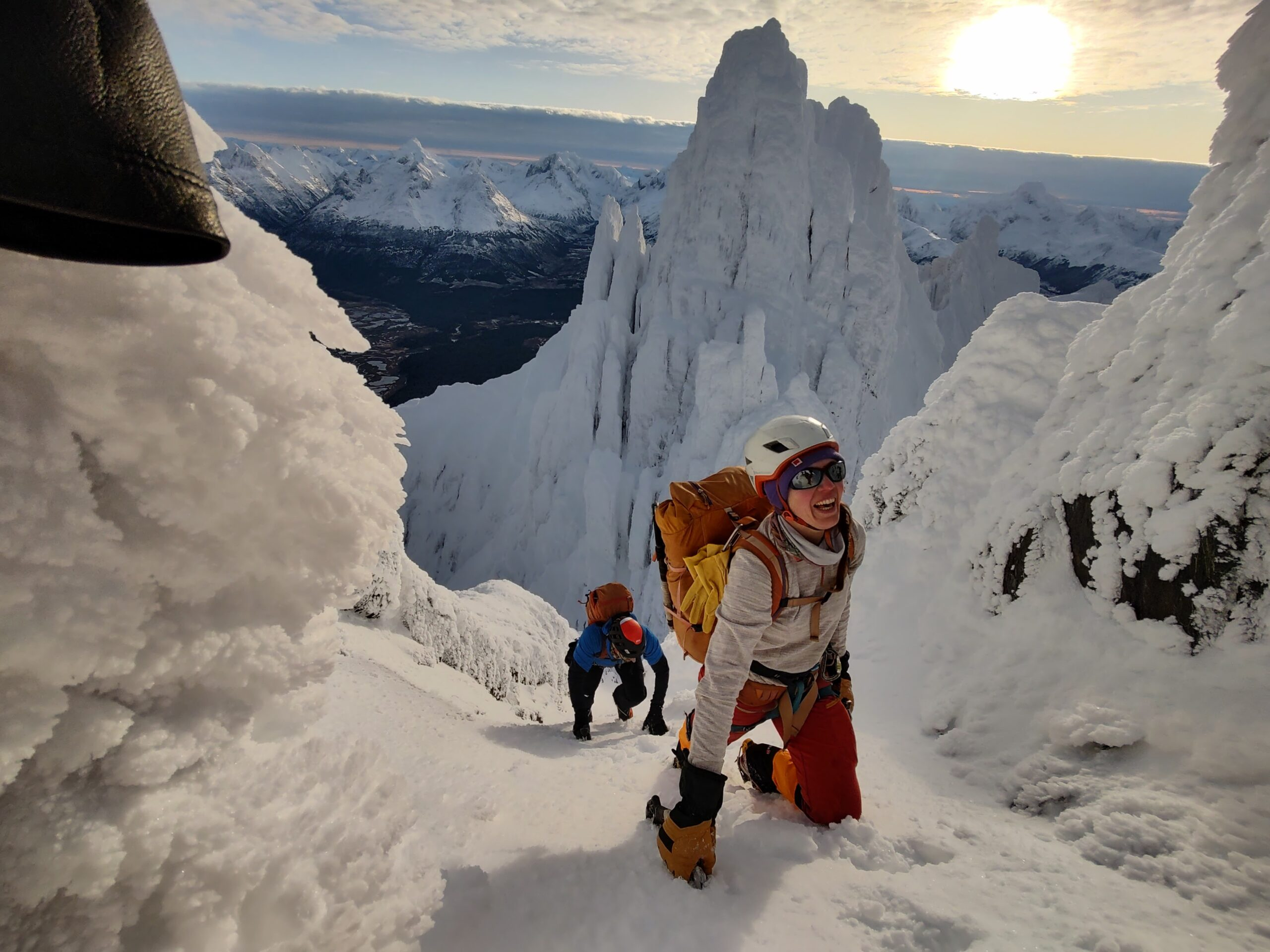 Mountain guide in Ushuaia