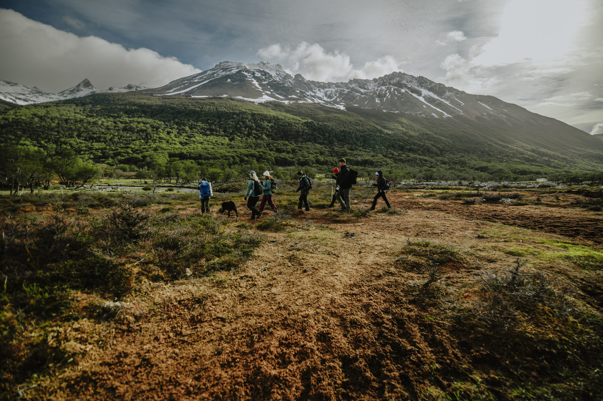 Terrain in southern Patagonia