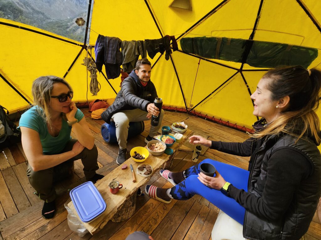 trekking con campamento