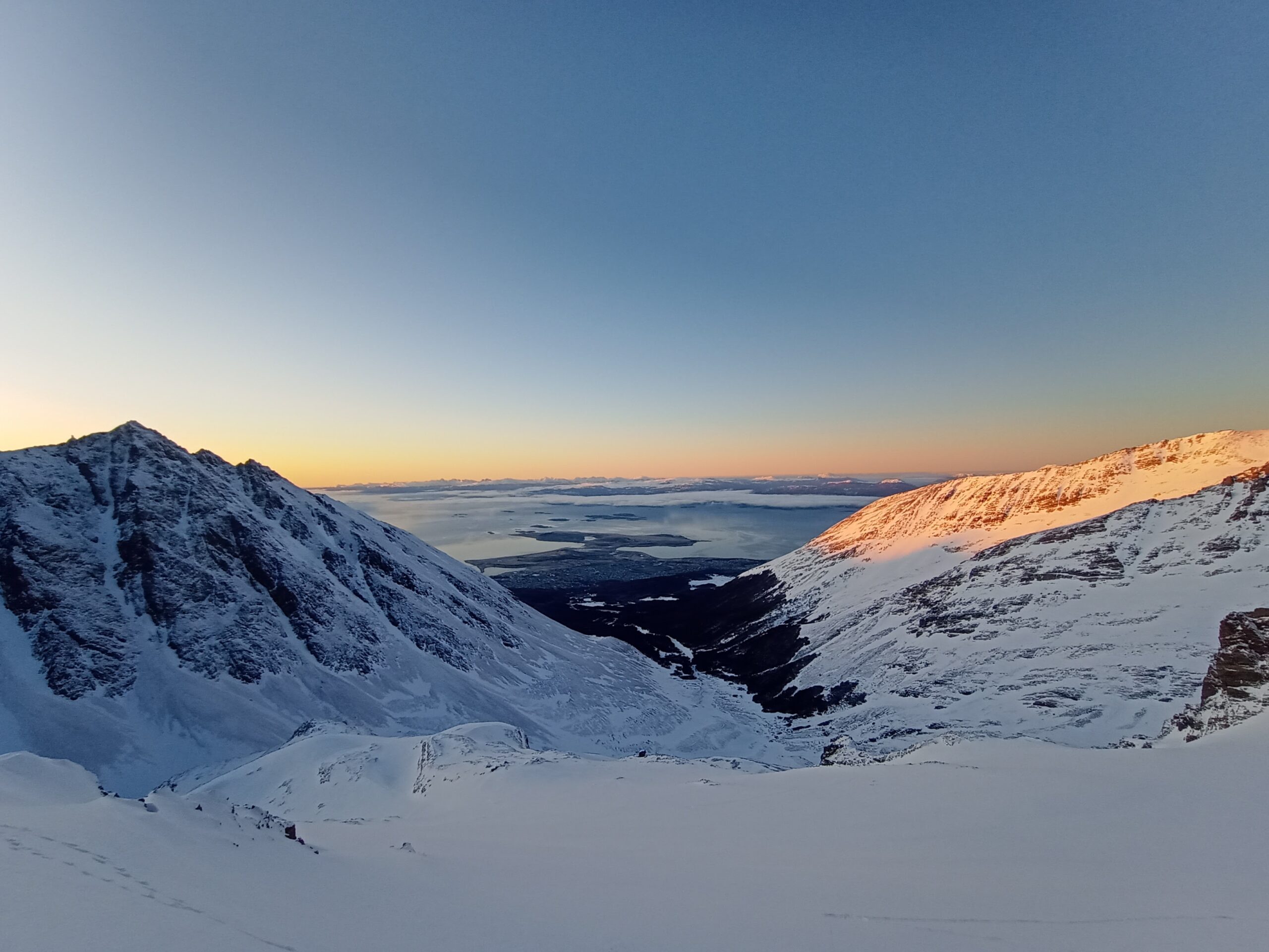 Backountryski in Patagonia