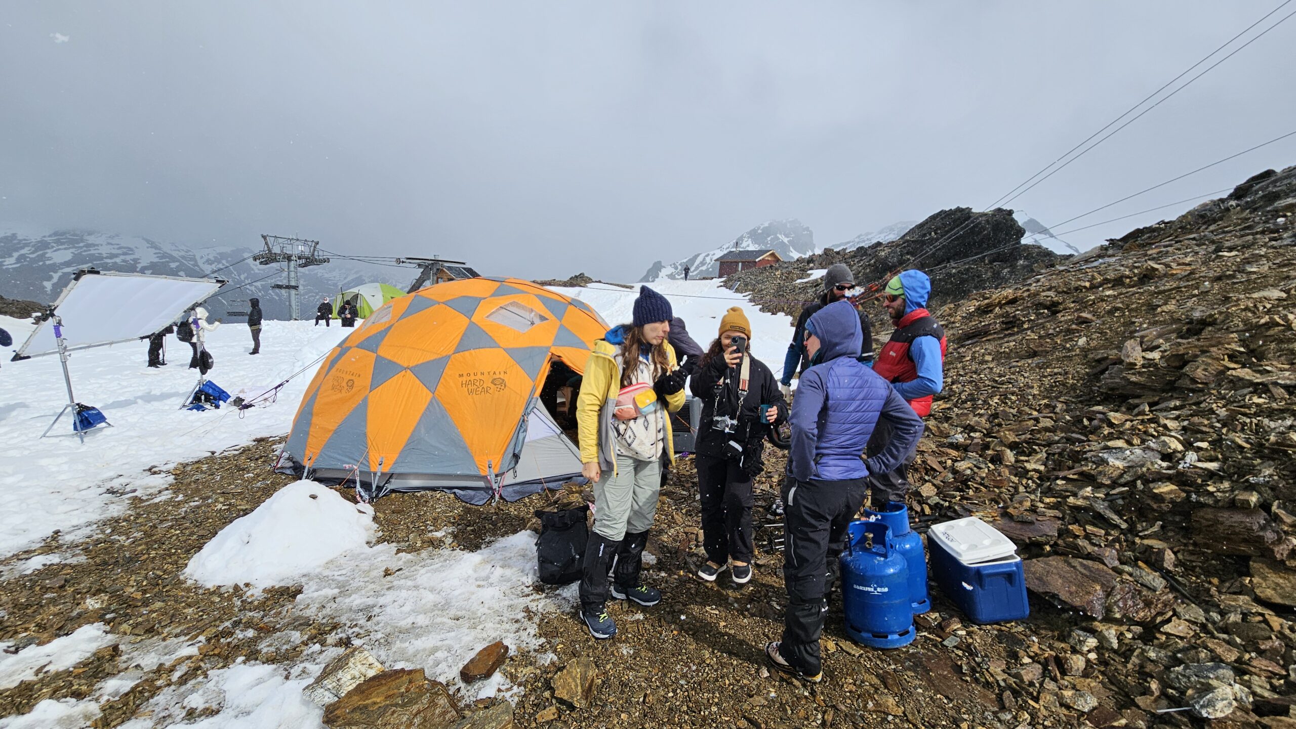 Safety gear in patagonia