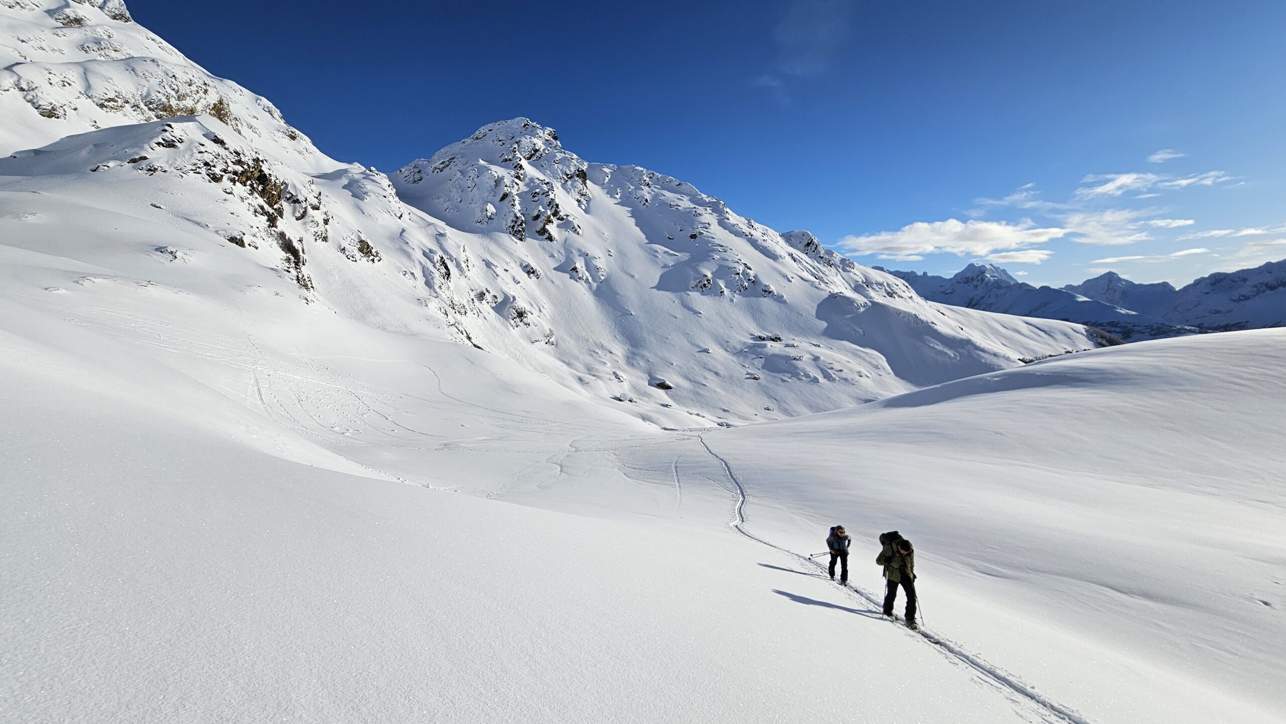Gauchos porteando hacia Bahia Sloggett