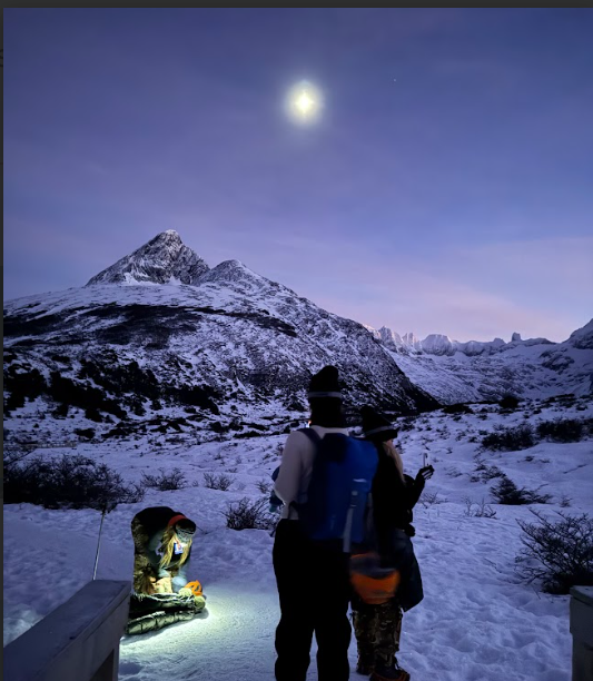 Randonnée au glacier Ojo del Albino
